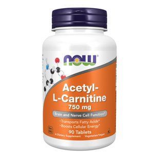 Ацетил L-Карнітин 750 мг - 90 таблеток 22513 фото