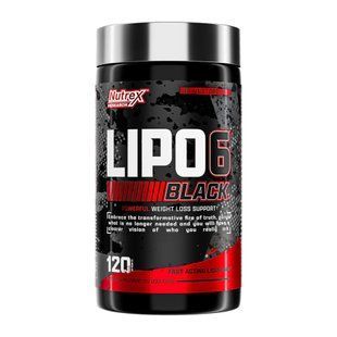 Lipo-6 Black Maximum Potency, 120 капсул 31742 фото