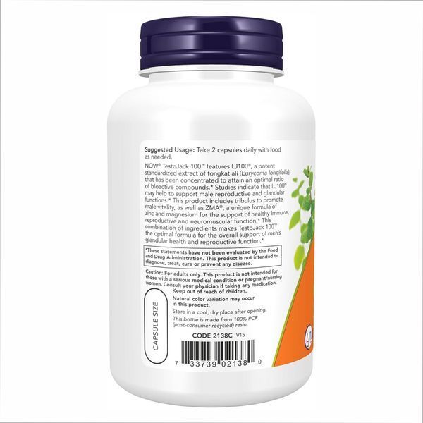 Testo Jack 100 &ndash; 120 капсул 22544 фото