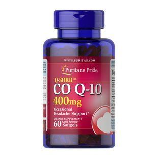 Q-SORB&trade; CO Q-10 400 мг &ndash; 60 швидкорозчинних капсул 31616 фото