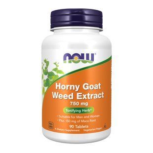 Екстракт Horny Goat Weed 750 мг - 90 таблеток 27143 фото