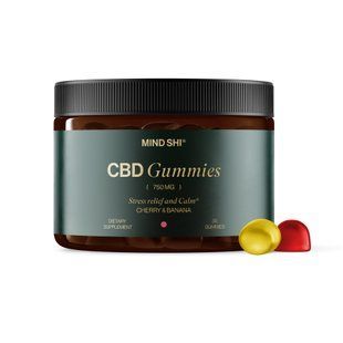 CBD жувальні цукерки повного спектру 750 мг Вишня та Банан - 30 шт. 31522 фото