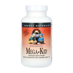 Mega-Kid&trade; 120 жувальних пластинок зі смаком ягід 27338 фото