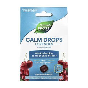 Calm Drops - 24 пастилки зі смаком вишні 31556 фото