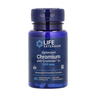 Optimized Chromium з Crominex&reg; 3+ 500 мкг - 60 веганських капсул 28015 фото