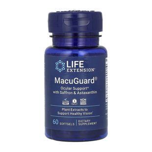 MacuGuard&reg; Підтримка Зору з Шафраном та Астаксантином - 60 м&rsquo;яких капсул 30089 фото