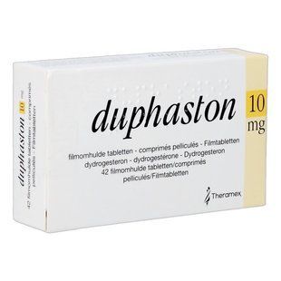 Дюфастон таблетки вкриті оболонкою 10 мг №42 Theramex duphaston10 фото