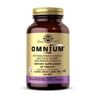 Omnium&reg; Комплекс Фітонутрієнтів Мультивітаміни та Мінерали - 90 таблеток 30668 фото