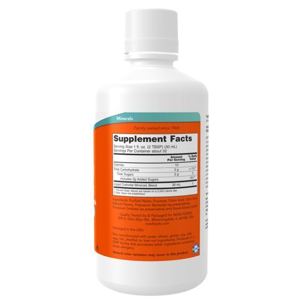 Колоїдні мінерали зі смаком малини, 32oz 24665 фото