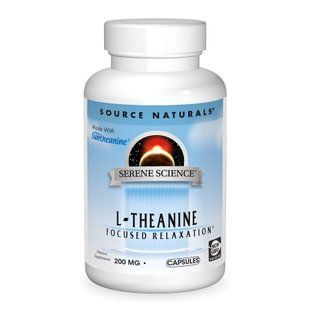 Serene Science&reg; L-Теанін 200 мг &ndash; 30 таблеток 31377 фото