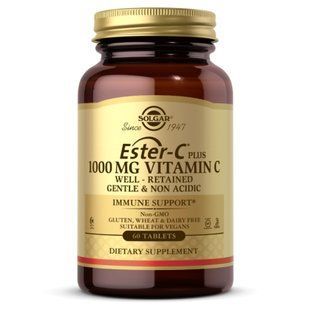 Ester-C&reg; Plus Вітамін C 1000 мг - 60 таблеток 25441 фото