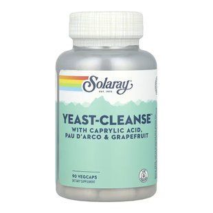 Yeast Cleanse, 90 рослинних капсул VegCap 32096 фото