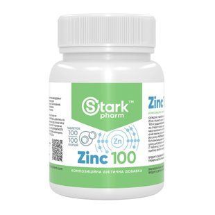 Stark Zinc 100 мг &ndash; 100 таблеток 7034 фото