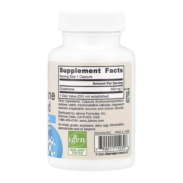 Редукований глутатіон 500 мг &ndash; 60 капсул 31424 фото