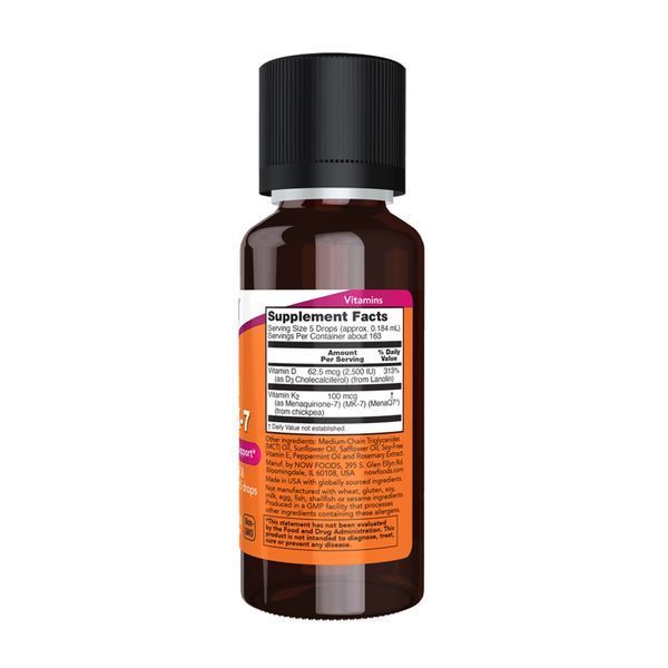 VIT D-3 та MK-7 рідкі, 30 мл 25680 фото